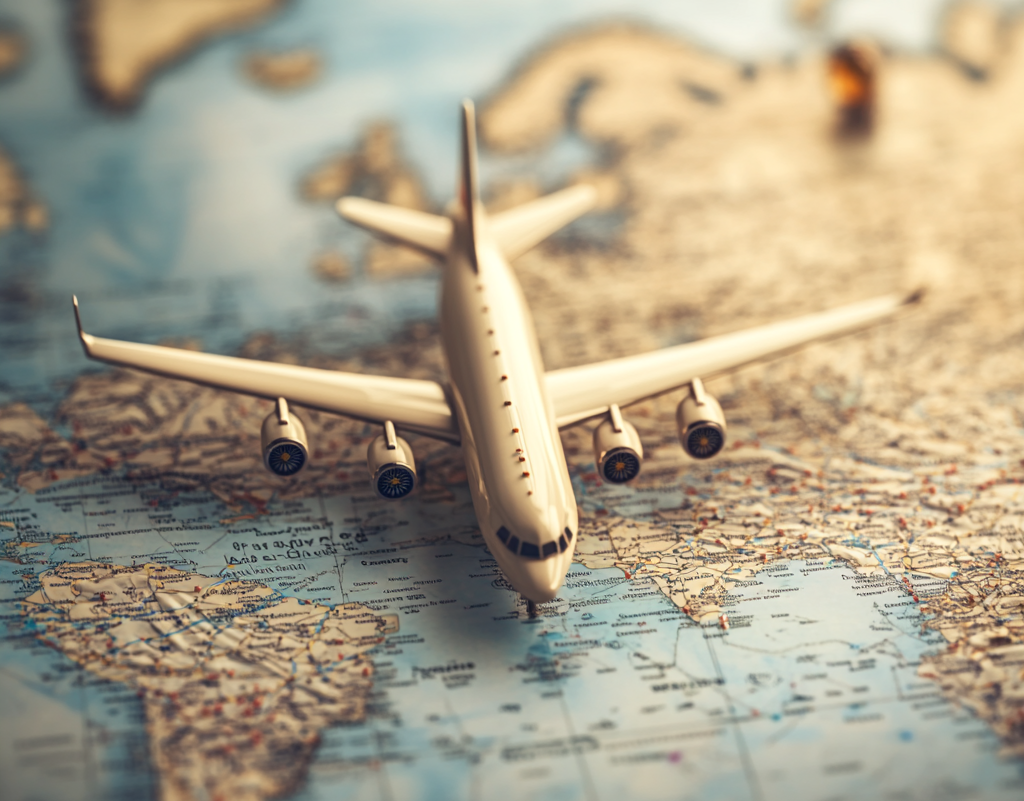 Traveling the world